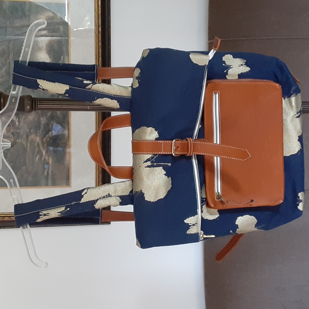 Canvas Butterfly Backpack